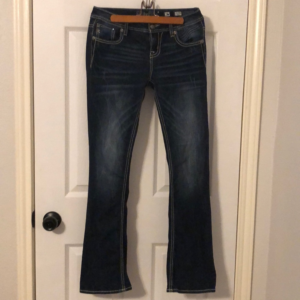 Miss Me Jeans (clear rhinestones)